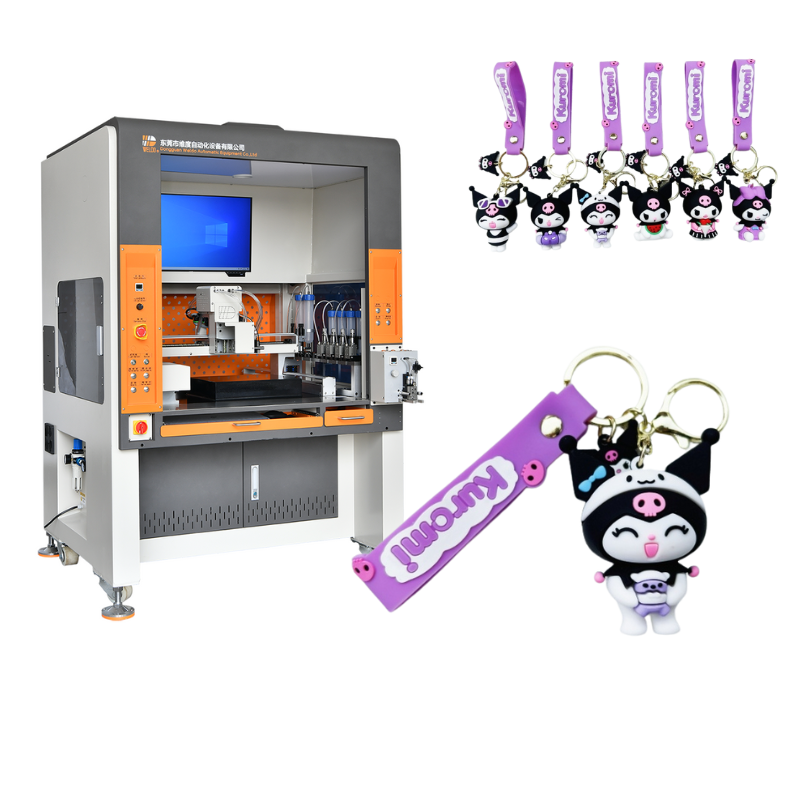Custom Independence Day soft pvc rubber patch  filling machine